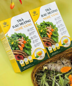 Trà Rau Mương Nghệ Vàng Mộc Tâm - hộp sản phẩm