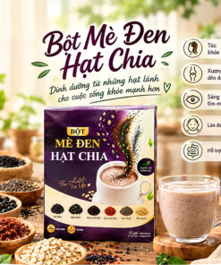 Bột Mè Đen Hạt Chia Mộc Tâm - Ảnh 2