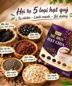 Bột Mè Đen Hạt Chia Mộc Tâm - Ảnh 3