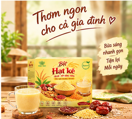 Bột Hạt Kê Táo Đỏ Nấm Đông Trùng Mộc Tâm - Ảnh 6